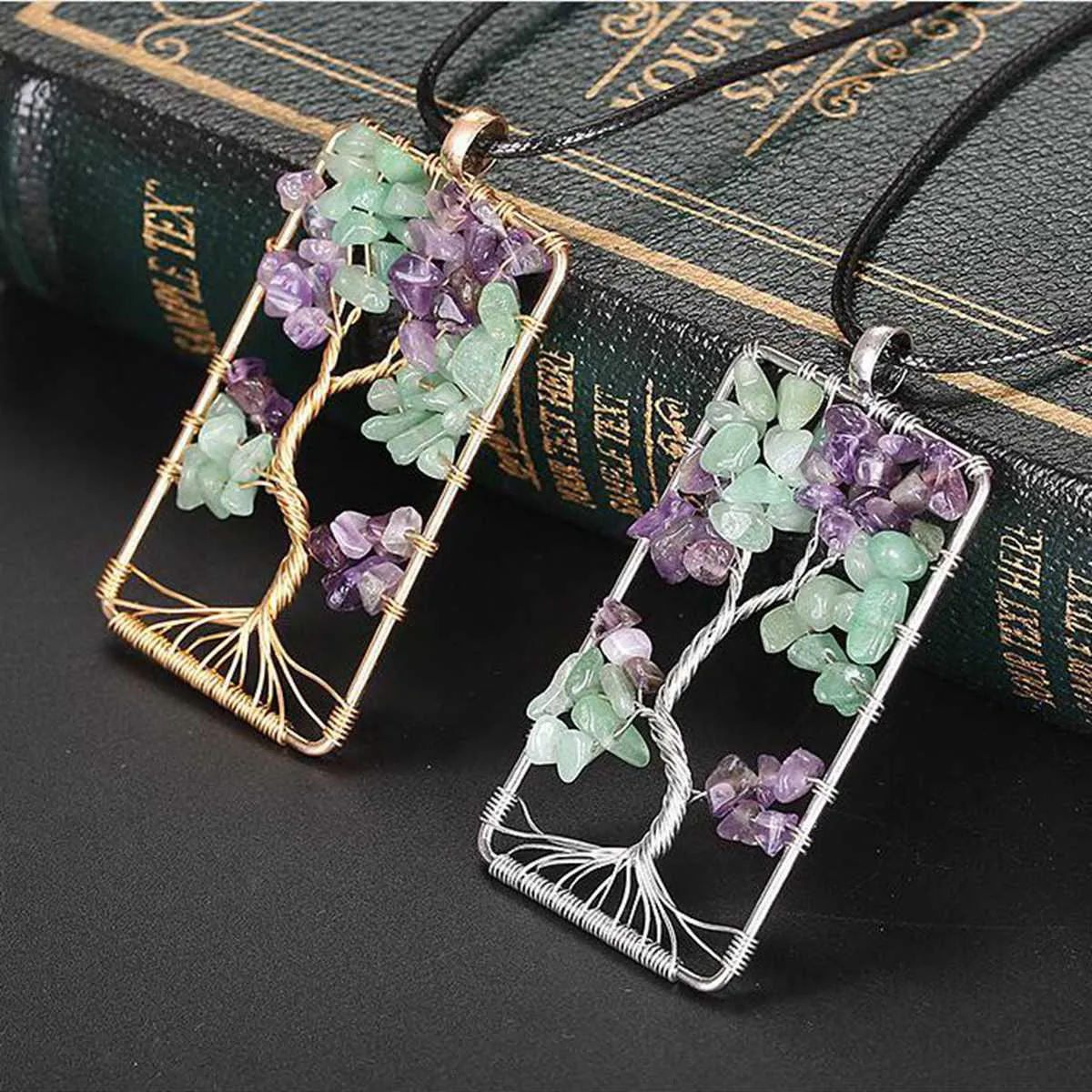 💗 Precious Amethysts Tree of Life Necklaces 💖💥Free Just Pay Shipping💥