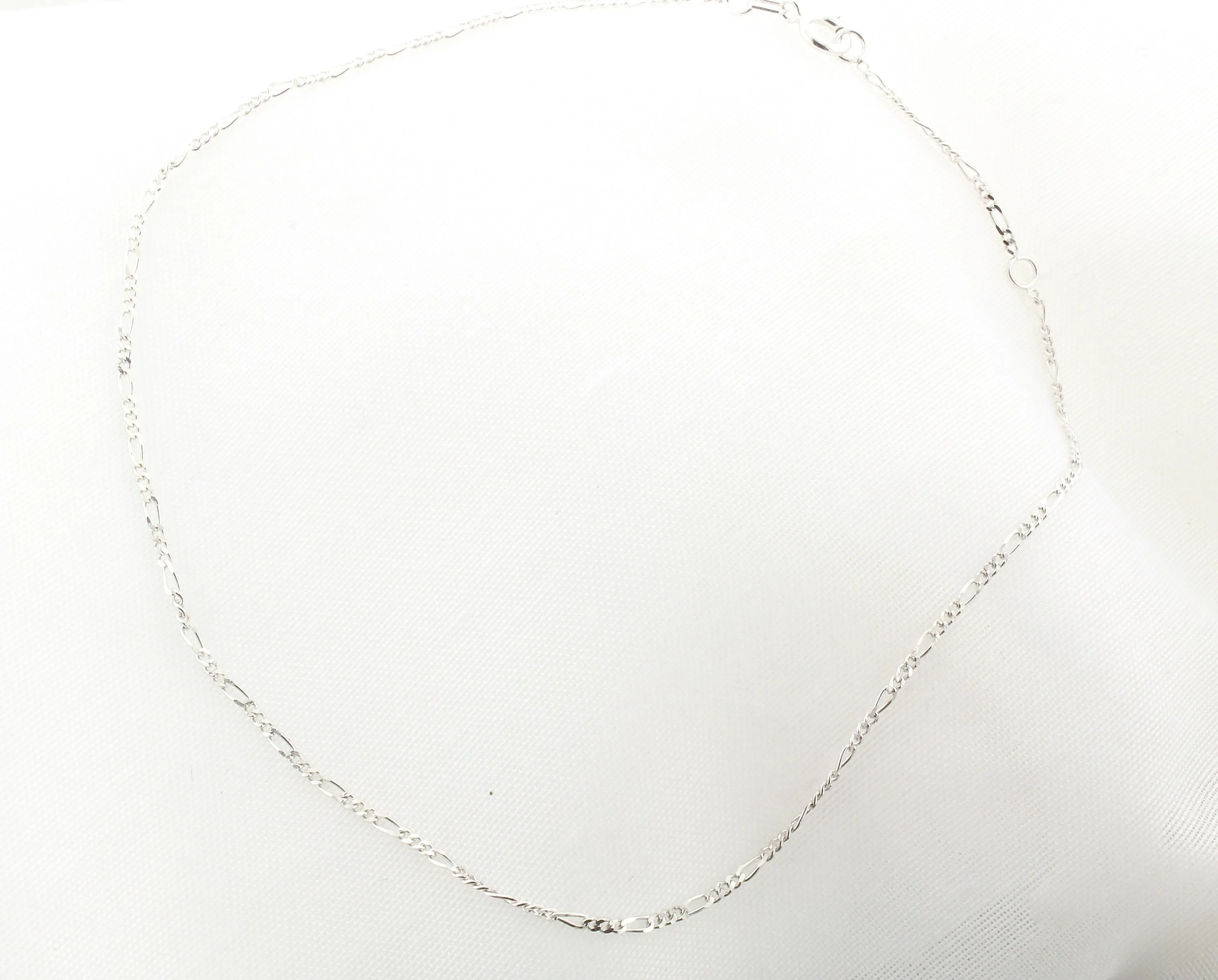 14K Gold Figaro Chain Anklet