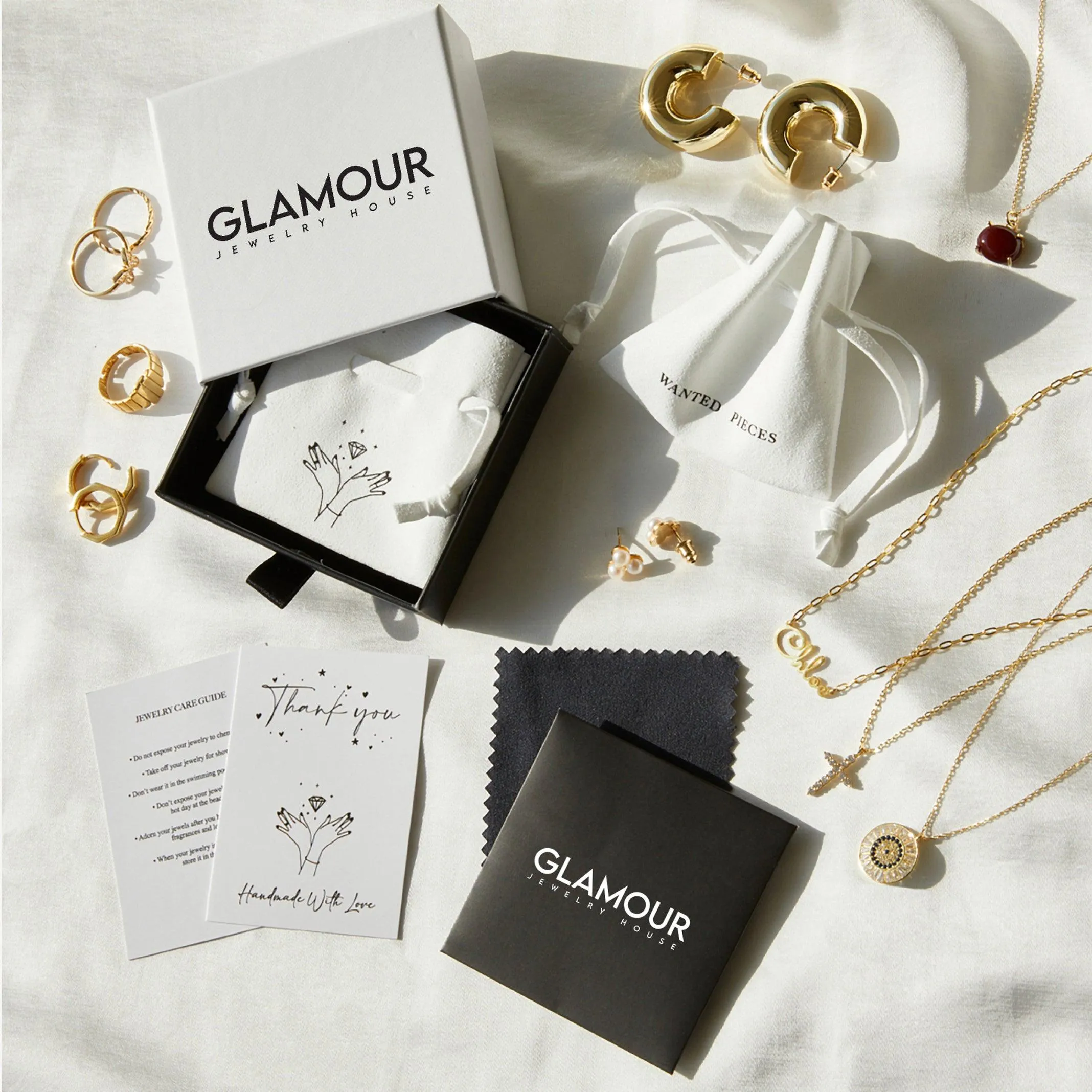 14K Gold Pearl Stud Earrings