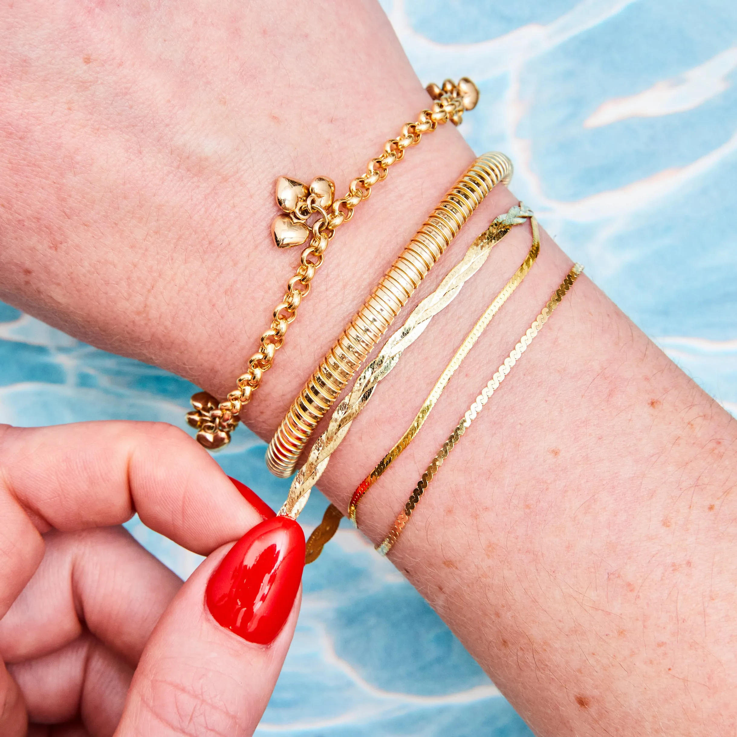 1.5mm Serpentine Bracelet