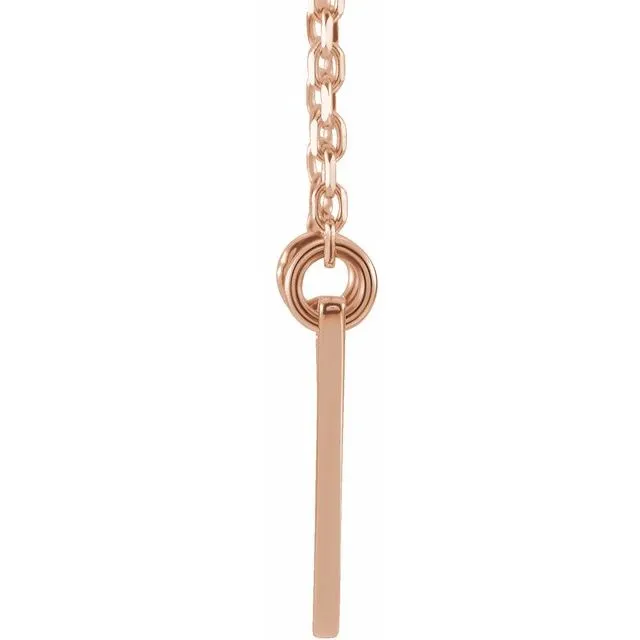 18K Rose Gold-Plated Sterling Silver Geometric 18" Necklace