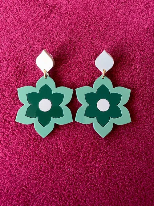 1960s-inspired Prudence Earrings and Brooches - Multiple Colors Available