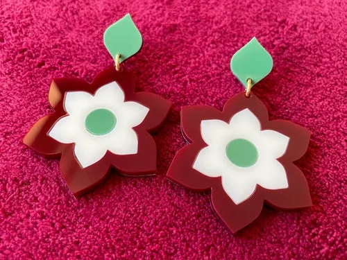 1960s-inspired Prudence Earrings and Brooches - Multiple Colors Available