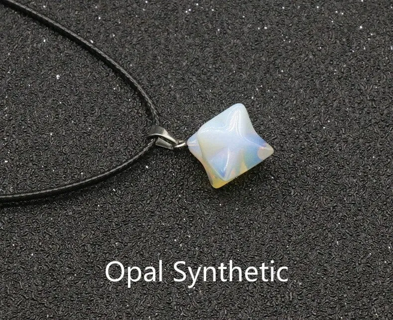 3D  Merkaba Pendulum Pendant Necklace