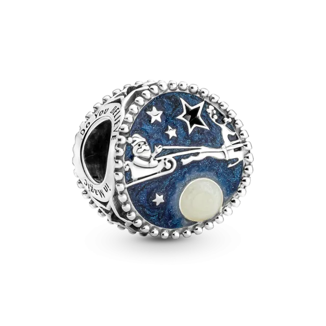 925 Sterling Silver Pendant Romantic Pink Love Purple Birthstone Fit Original Pandora Bracelet for Women