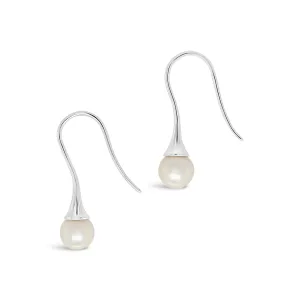 Abrolhos Akoya Pearl Earrings on Sterling Silver