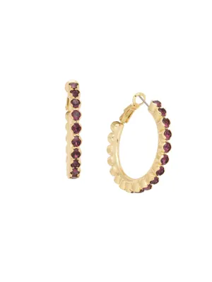 Amber Hoop Earrings - EFL20BGMRL