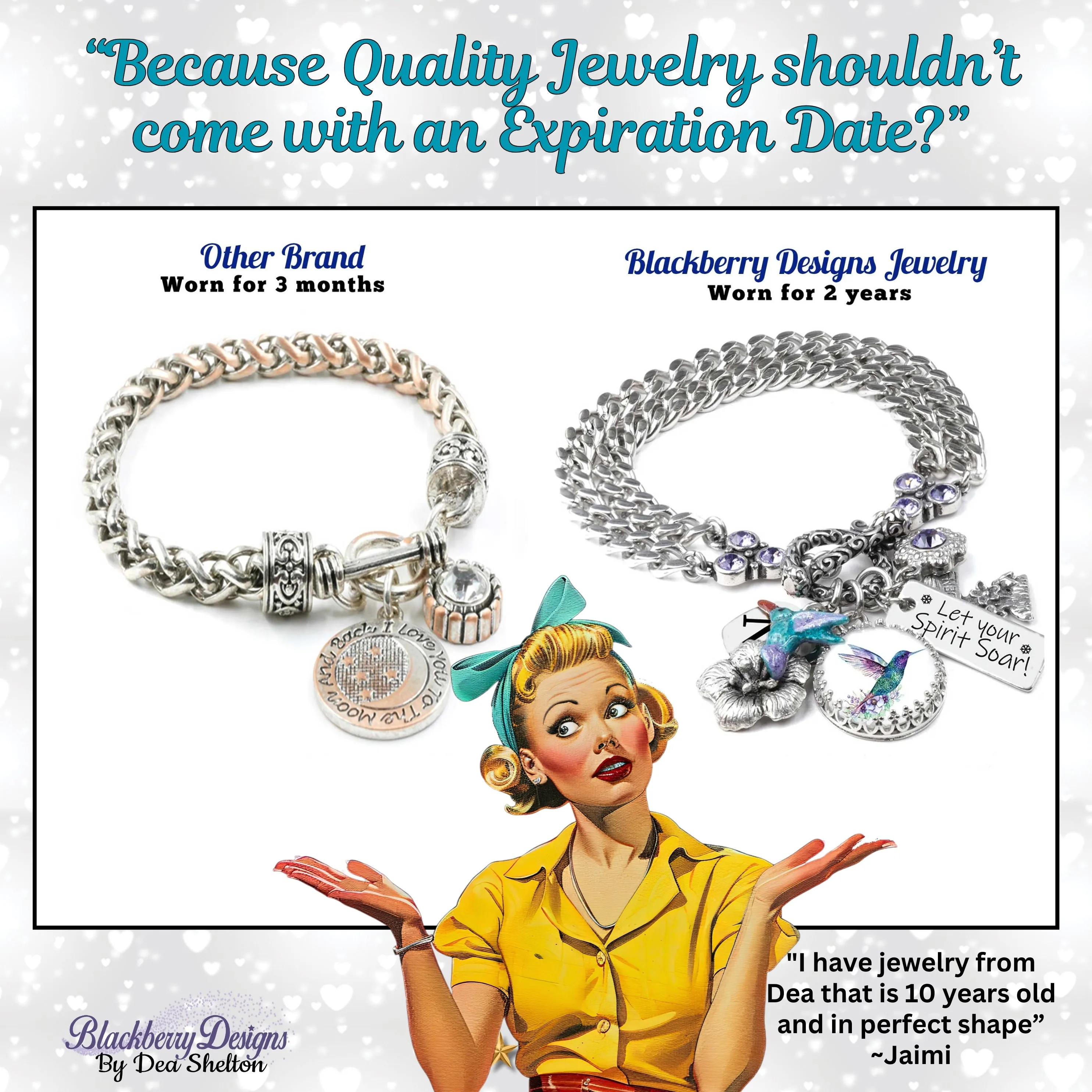 Amethyst February Birthstone Bracelet