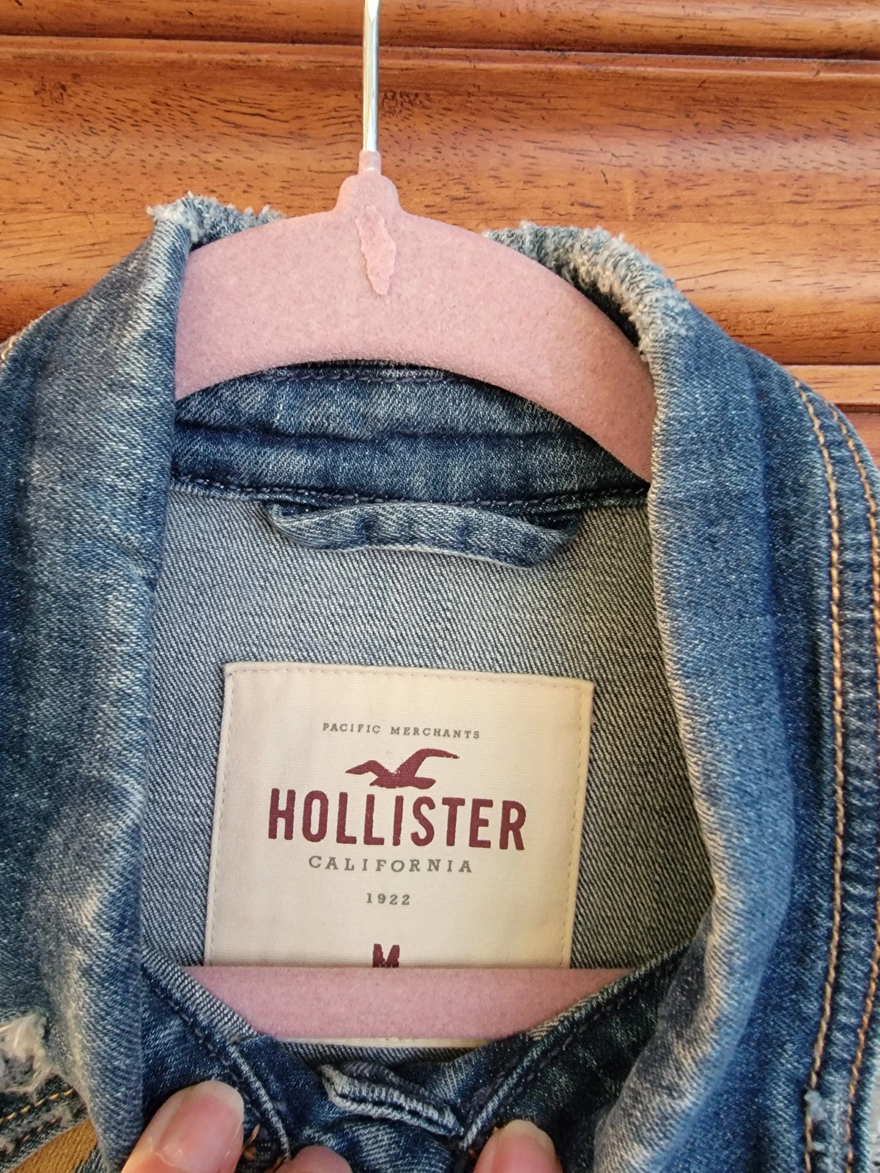Angel Queen Denim Cropped Jacket