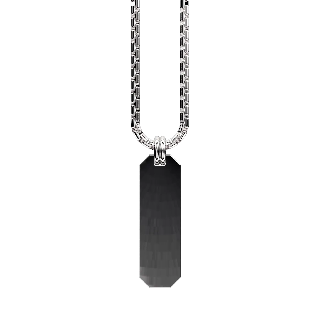 Angled Set Your Bar Sterling Silver Plain Polished