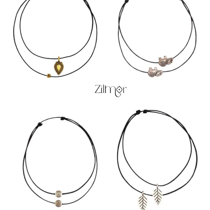 Anklet Pack Of 4 In One Combo