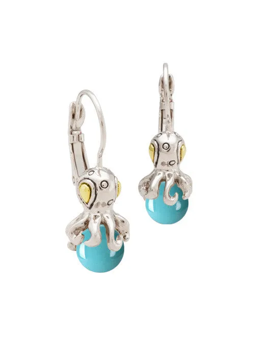 Aqua Viva Seaside French Wire Pearl Earrings