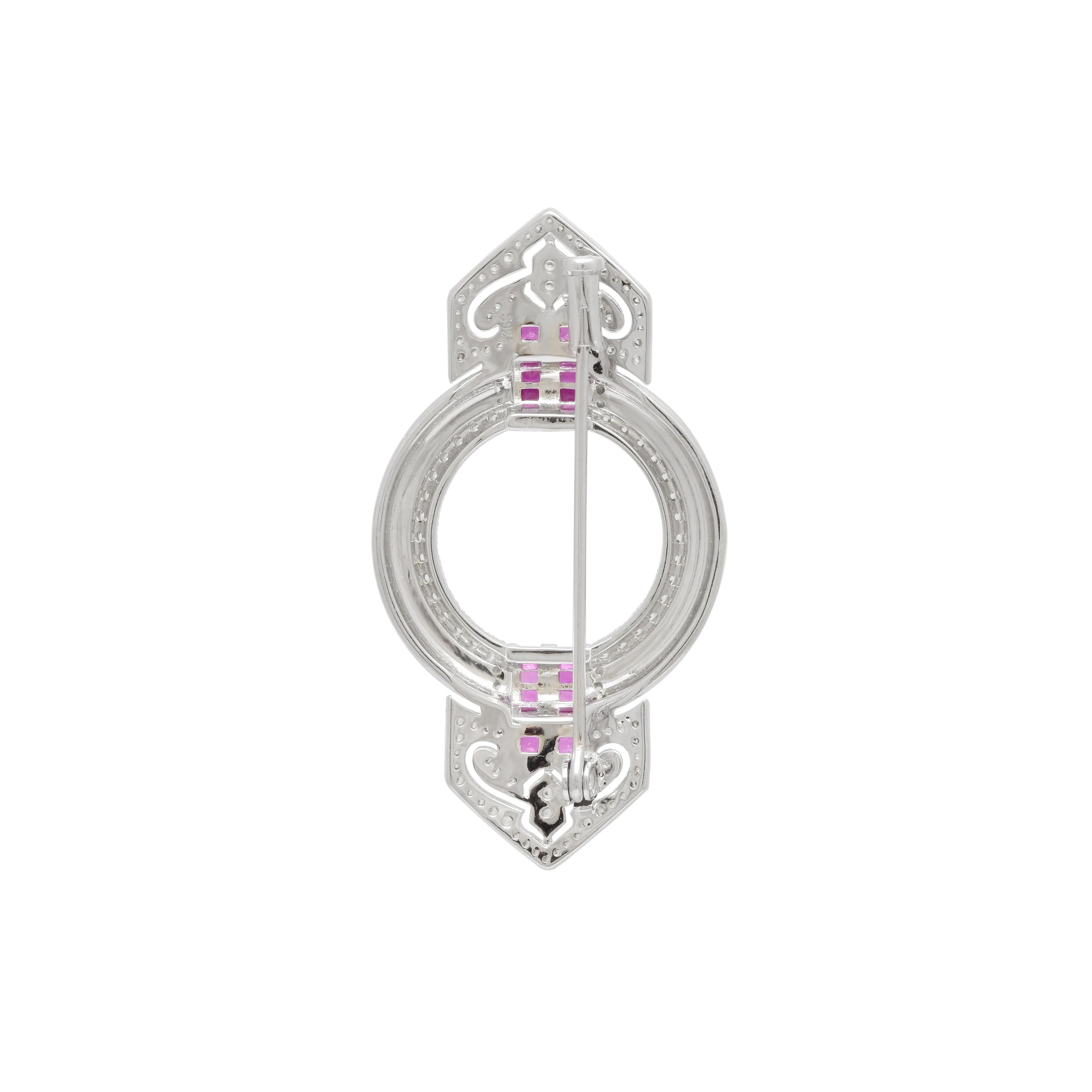 Art Deco Silver Brooch