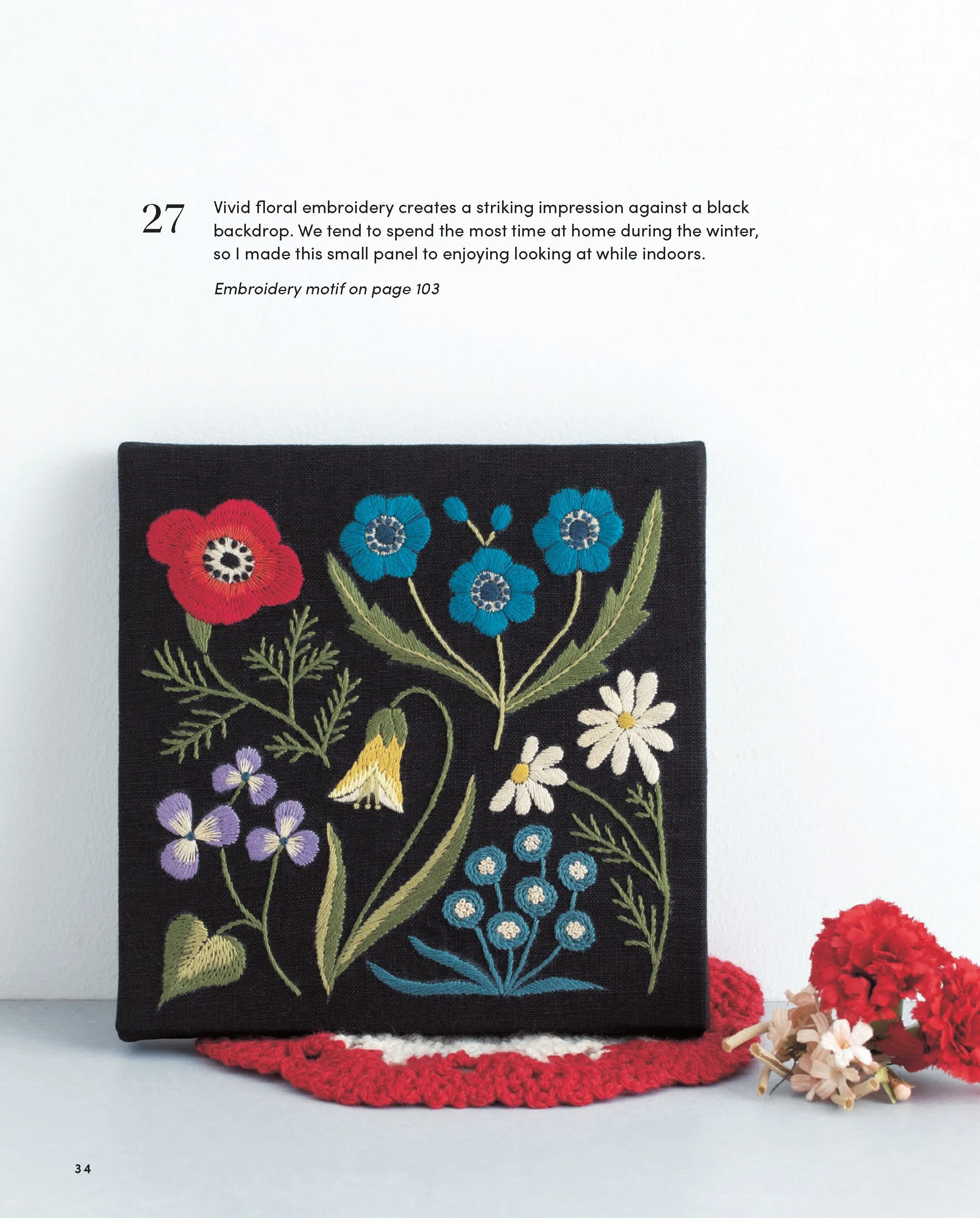 Artful Botanical Embroidery