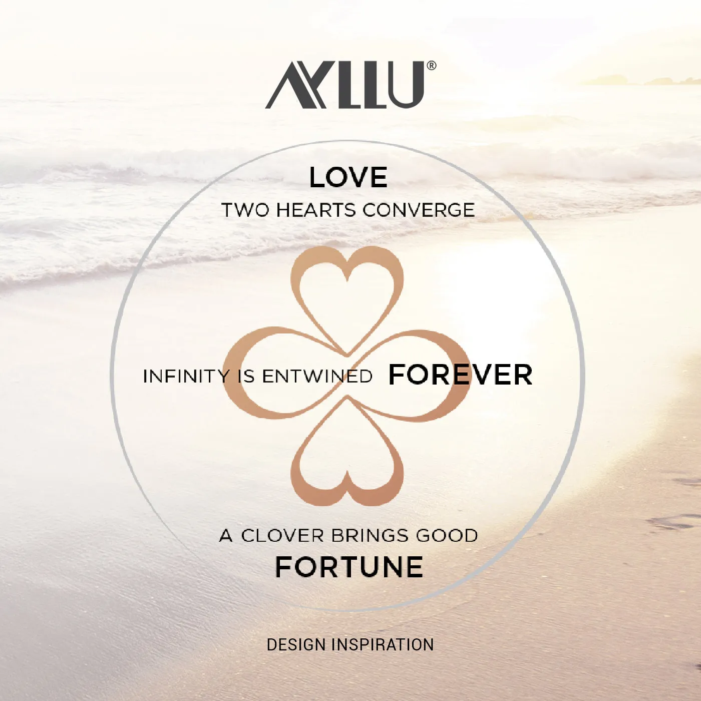 Ayllu Heart Infinity Clover Love Luck Unity Bolo Bracelet Sterling