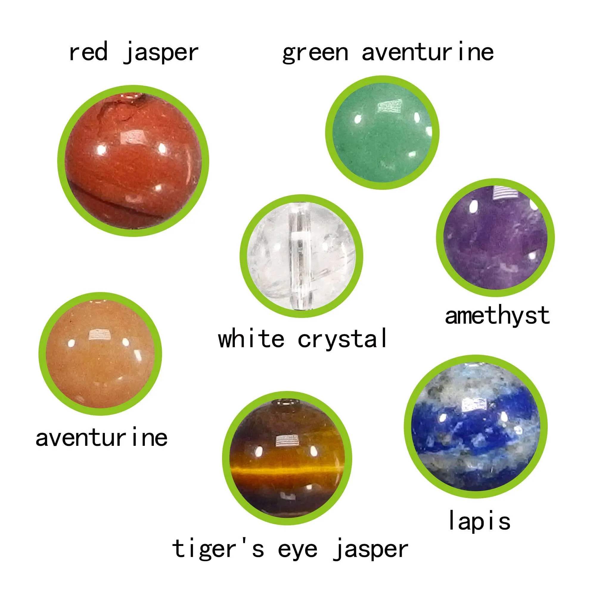 Ayriwoyi Beaded Stone Earrings Dangle Earrings for Women Healing Crystal Earrings Colorful Chakra Earrings Drop Earrings Lightweight Gemstone Earrings