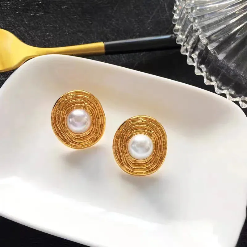 Baroque BImitation Pearl Earring