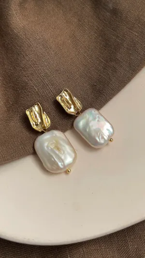Baroque Pearl Earrings