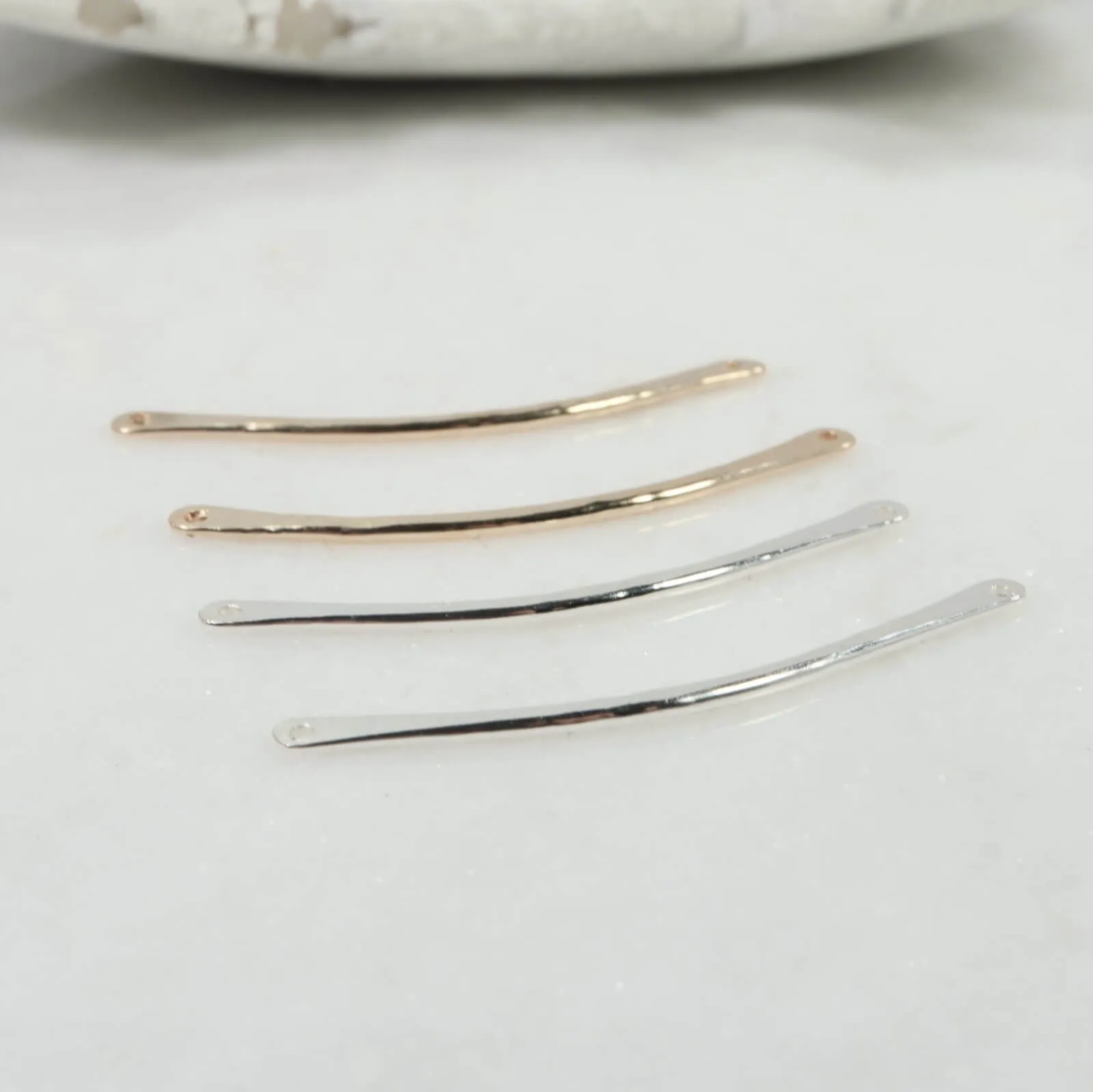 Bars Bent - 1 Inch, 2 inch, 2mm, Your Choice of Metals