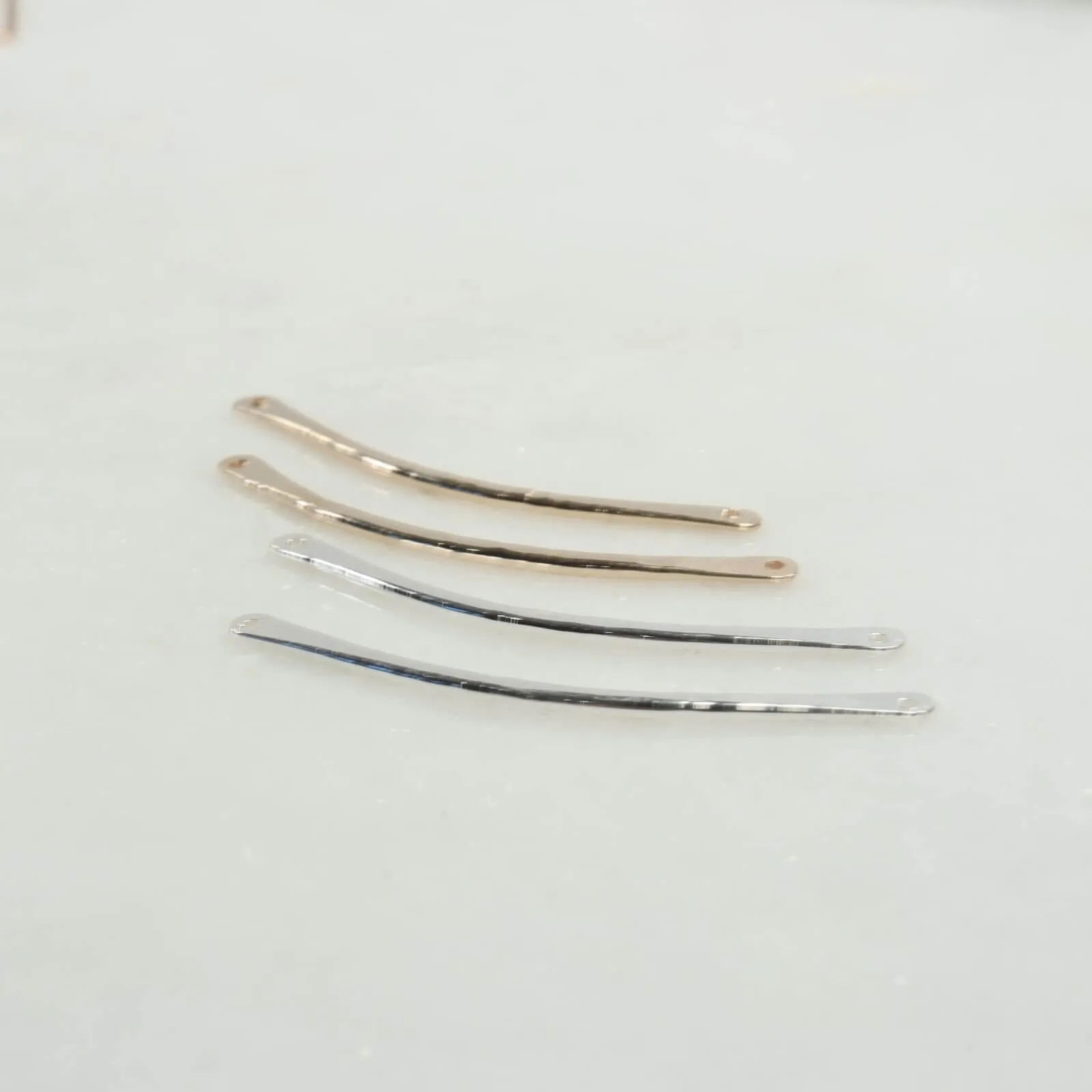 Bars Bent - 1 Inch, 2 inch, 2mm, Your Choice of Metals