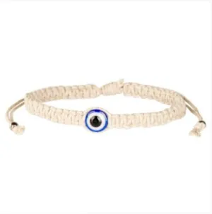 Benjamin - The Evil Eye Hemp Adjustable Bracelet