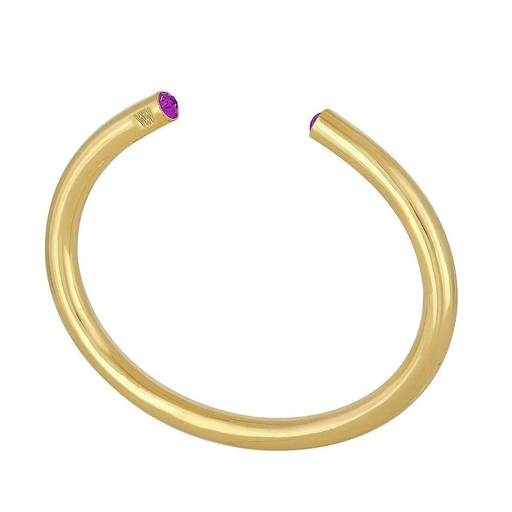 Birthstone Bracelet Gold