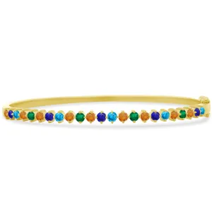 Birthstone Marrakesh Bangle