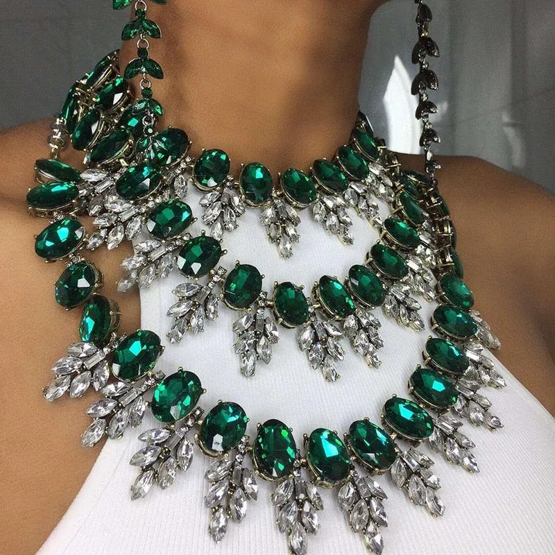 Bohemian Multicolor Shiny Choker Necklace