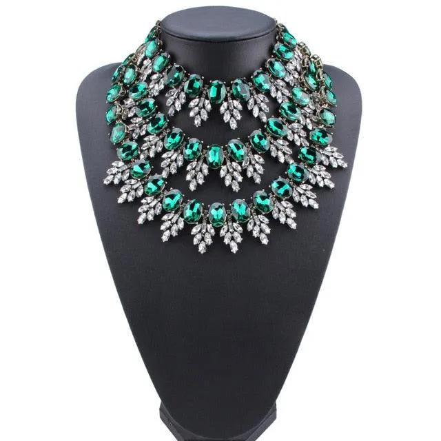 Bohemian Multicolor Shiny Choker Necklace