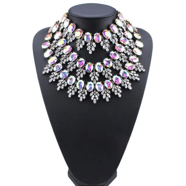 Bohemian Multicolor Shiny Choker Necklace