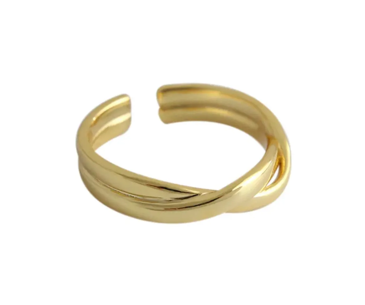 Boho & Mala 18k Gold Ring (adjustable)