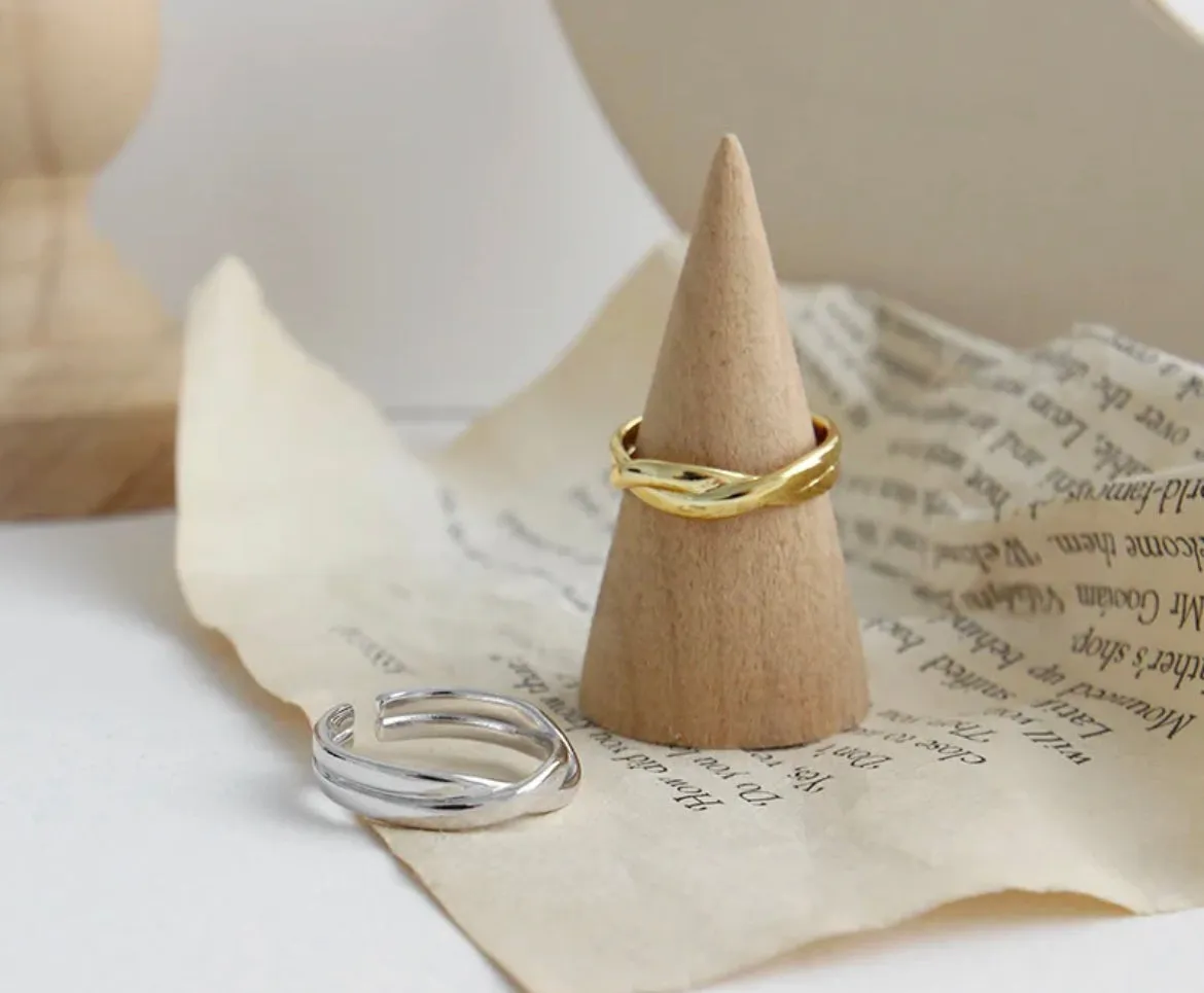 Boho & Mala 18k Gold Ring (adjustable)