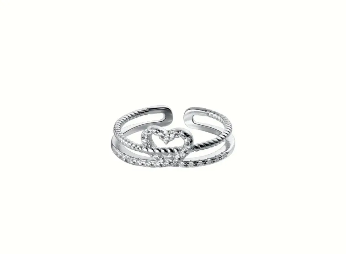 Boho & Mala Sterling Silver Ring (adjustable)