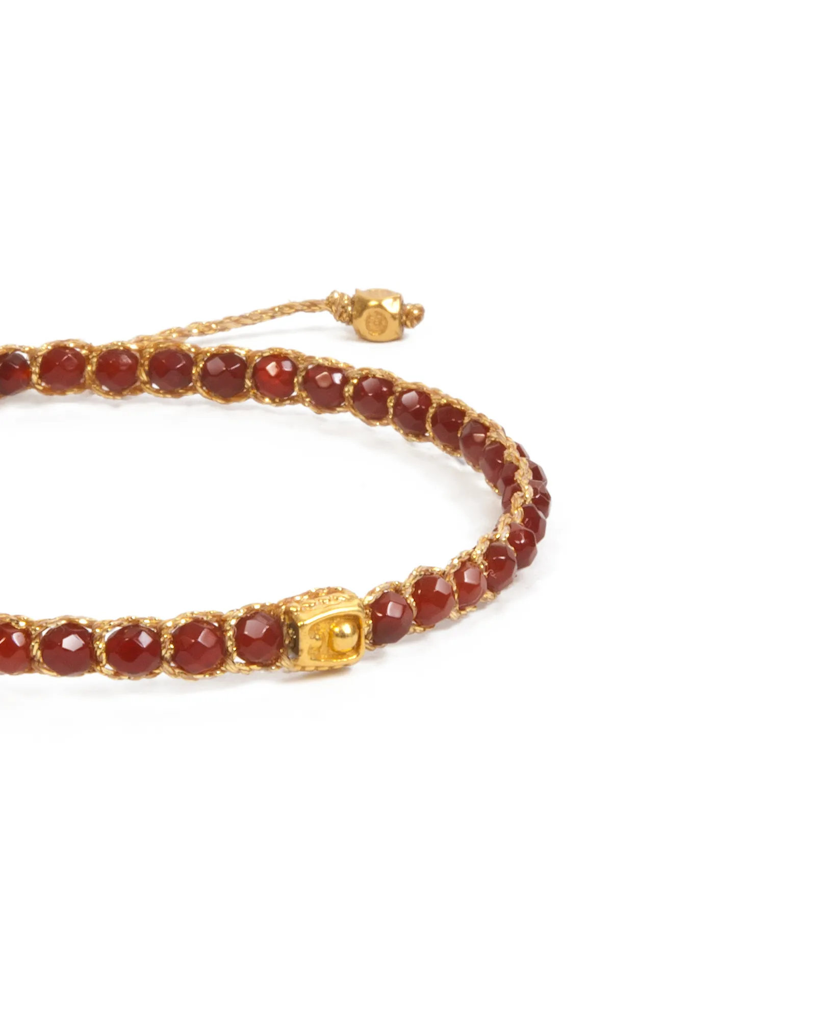 Carnelian Bracelet | Gold