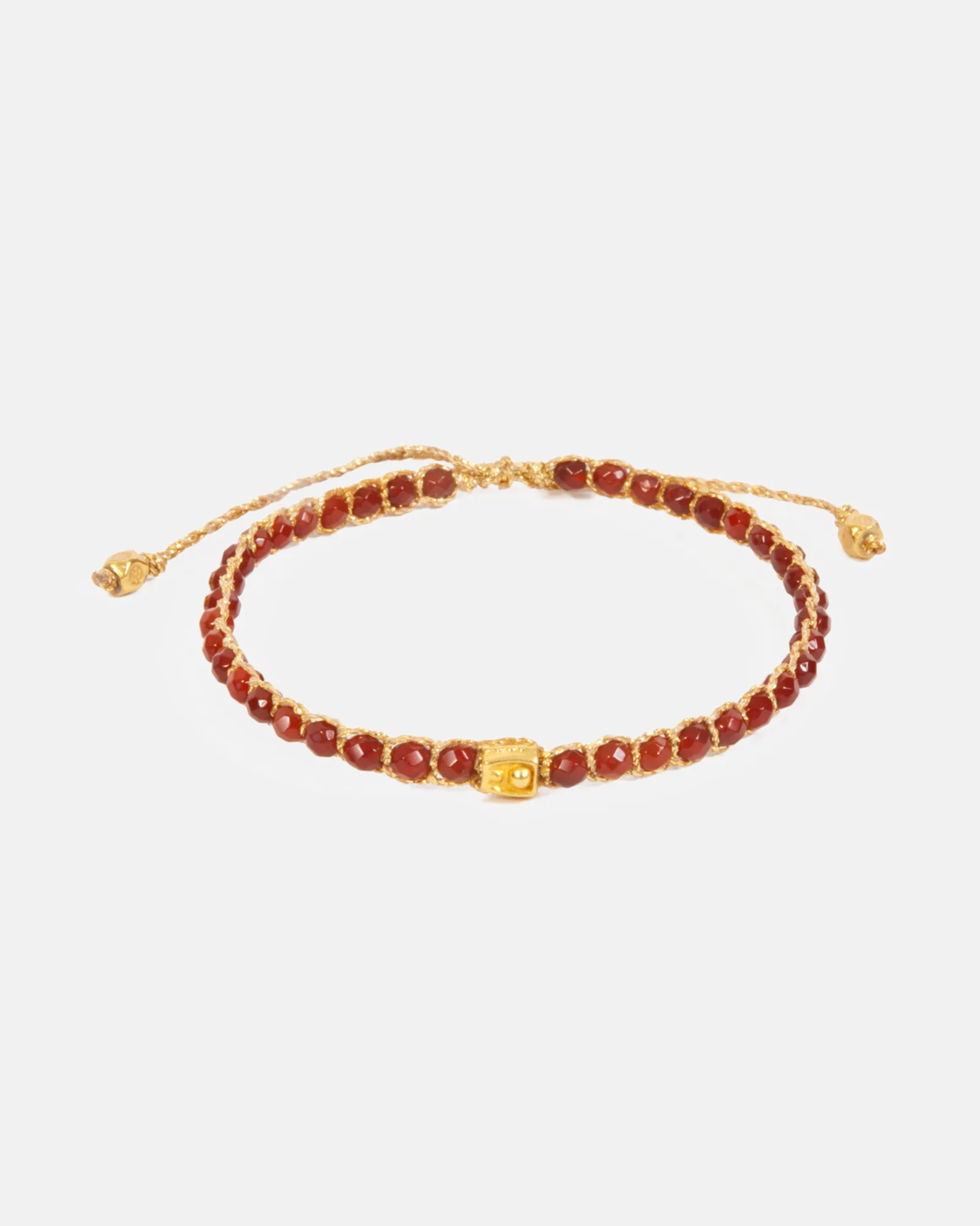 Carnelian Bracelet | Gold