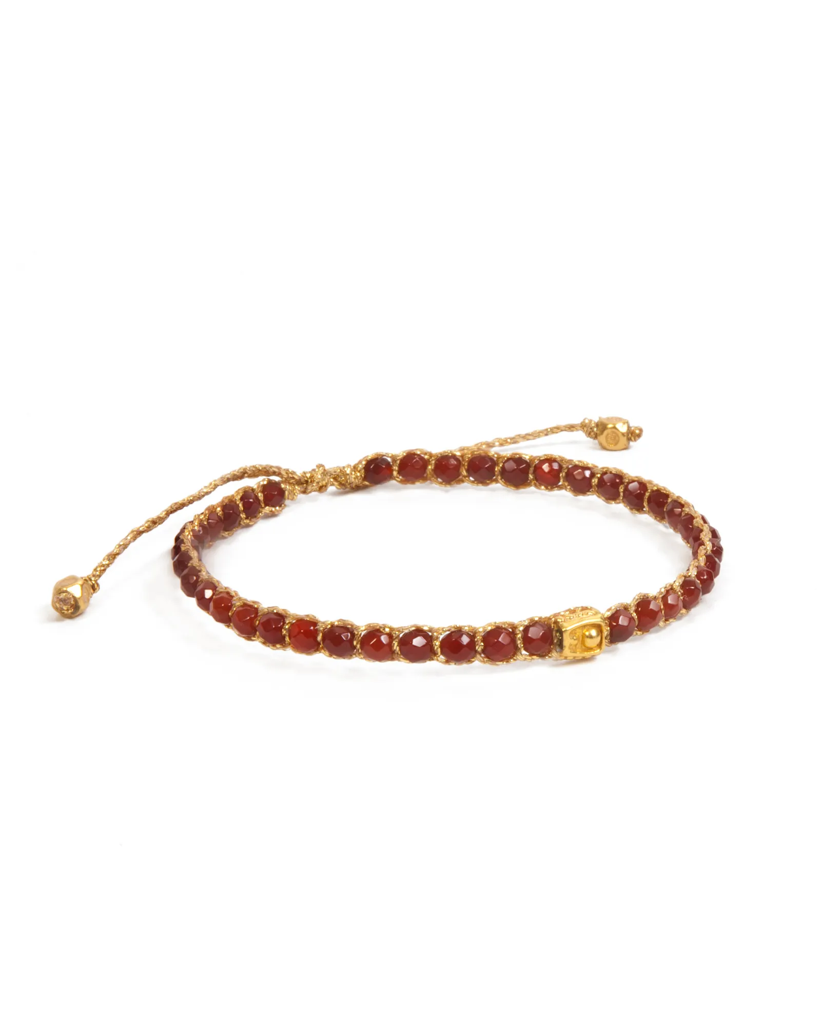 Carnelian Bracelet | Gold
