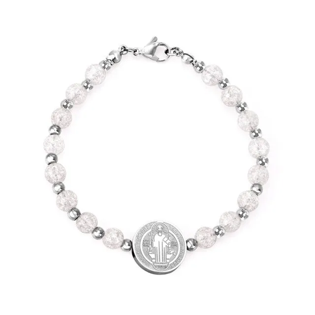 Catholic Religious Saint Benedict Medal Bracelet