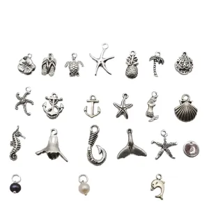 Charms and Initial Charm Add-on: (To be added to a new necklace/bracelet order)