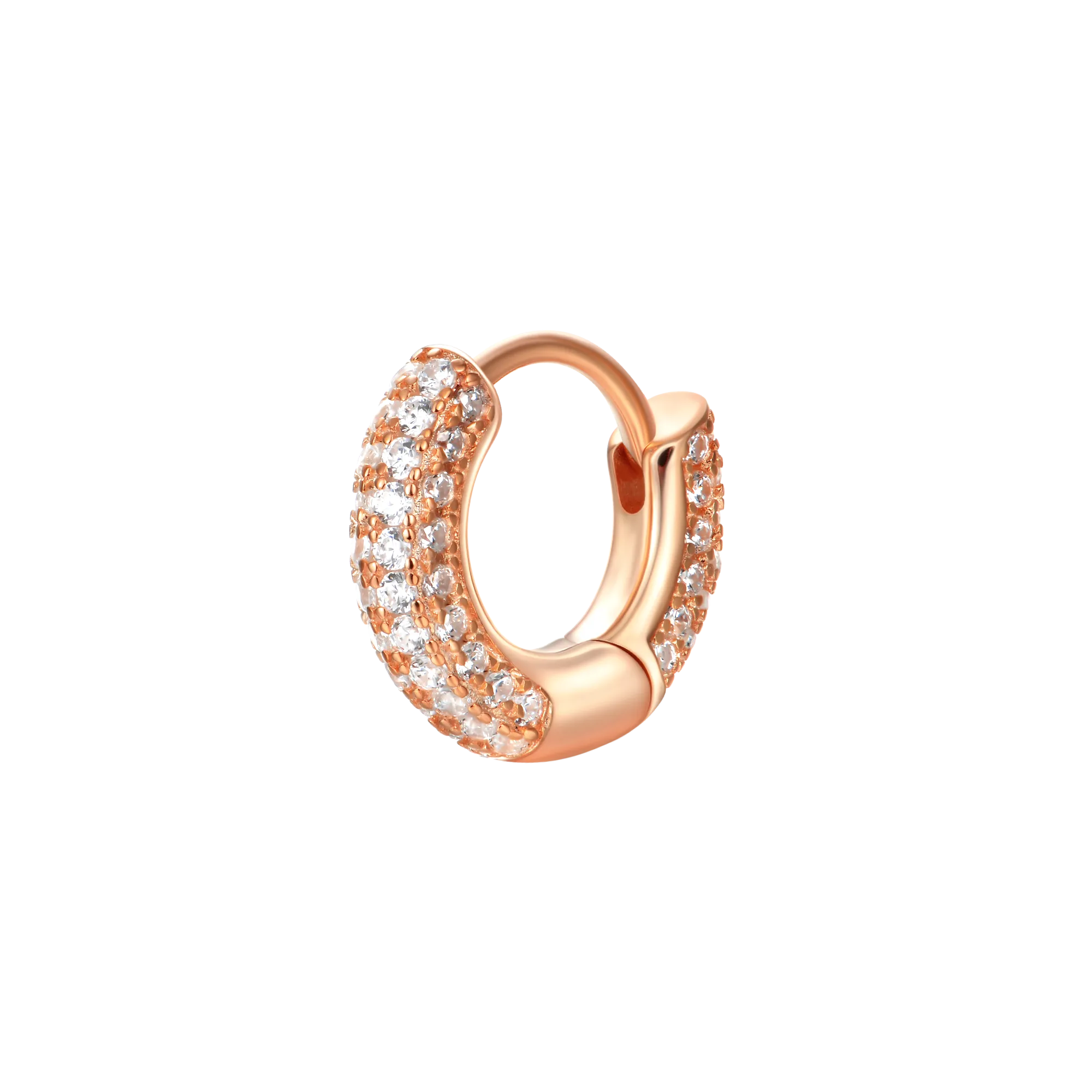 Circle Hoop Earring - Single