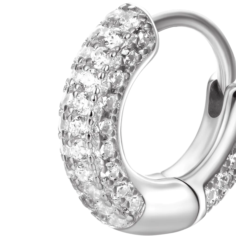 Circle Hoop Earring - Single