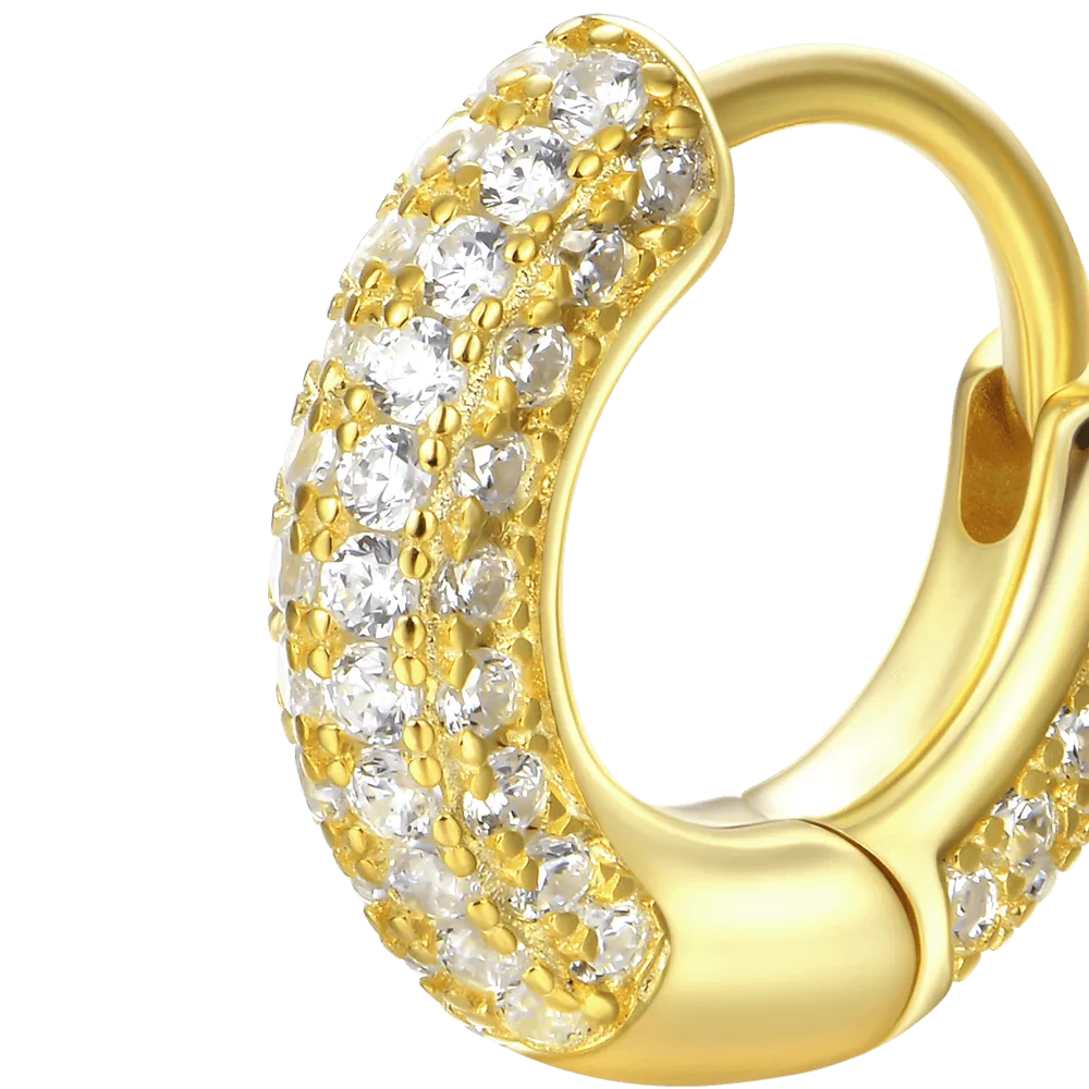 Circle Hoop Earring - Single