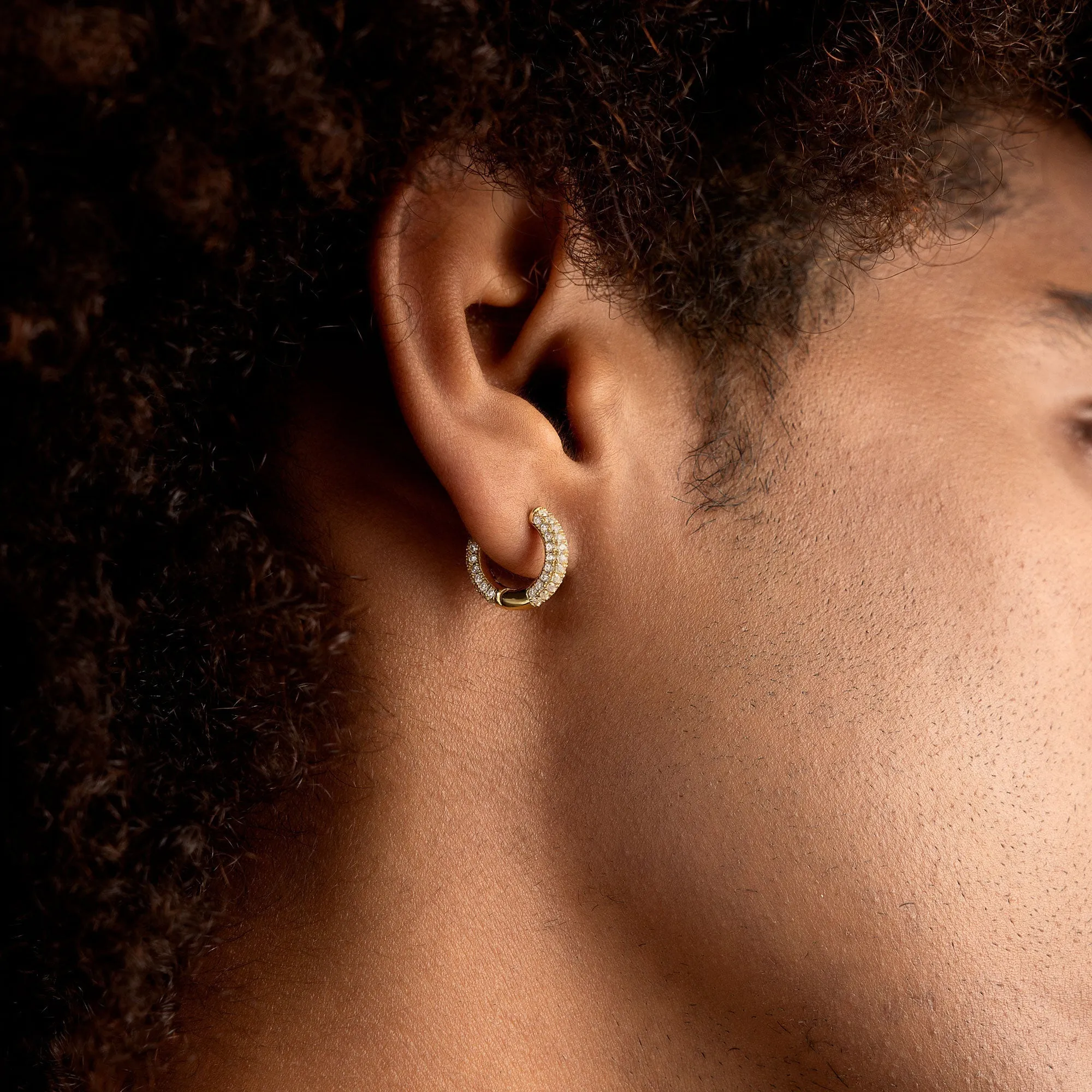 Circle Hoop Earring - Single