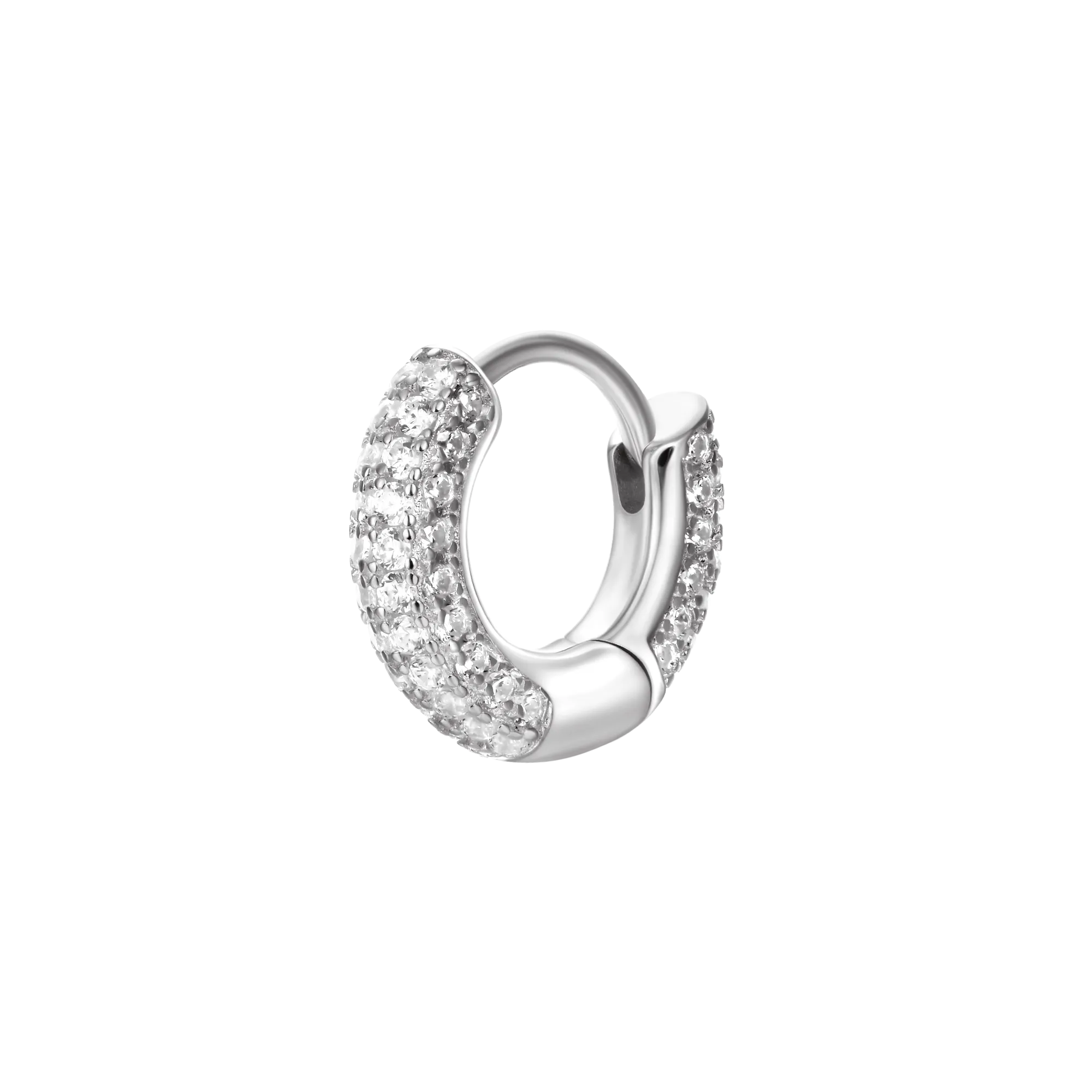 Circle Hoop Earring - Single