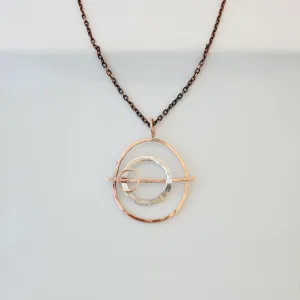 Circular Balance - Long Necklace