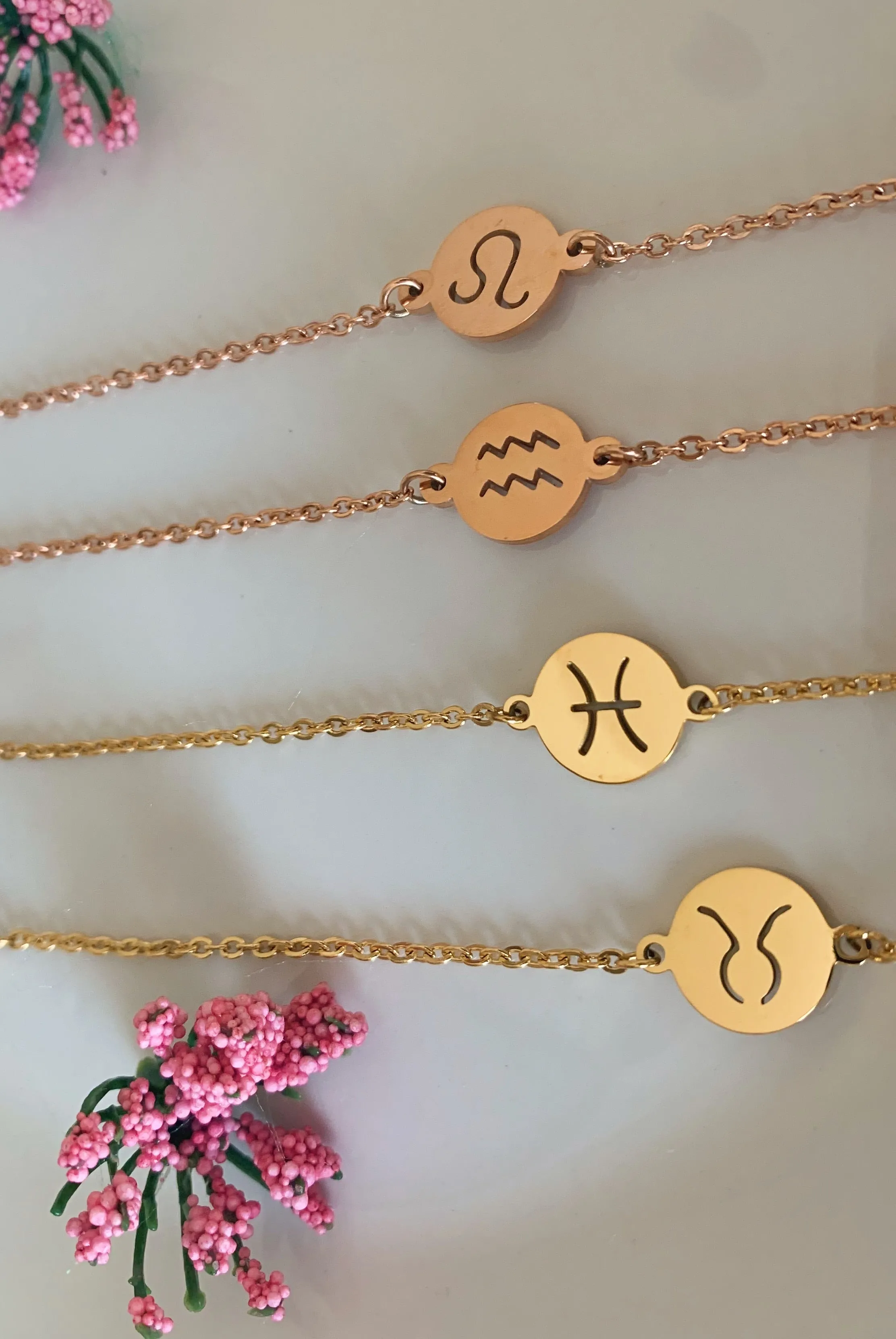 Constellation Anklets