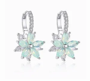 Couture Marquise Cut Double Flower Crystal Earrings – Maestro Hennessy ®