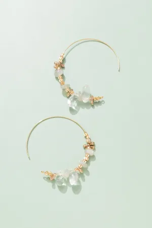 Crystal Fashion Hoop Earrings
