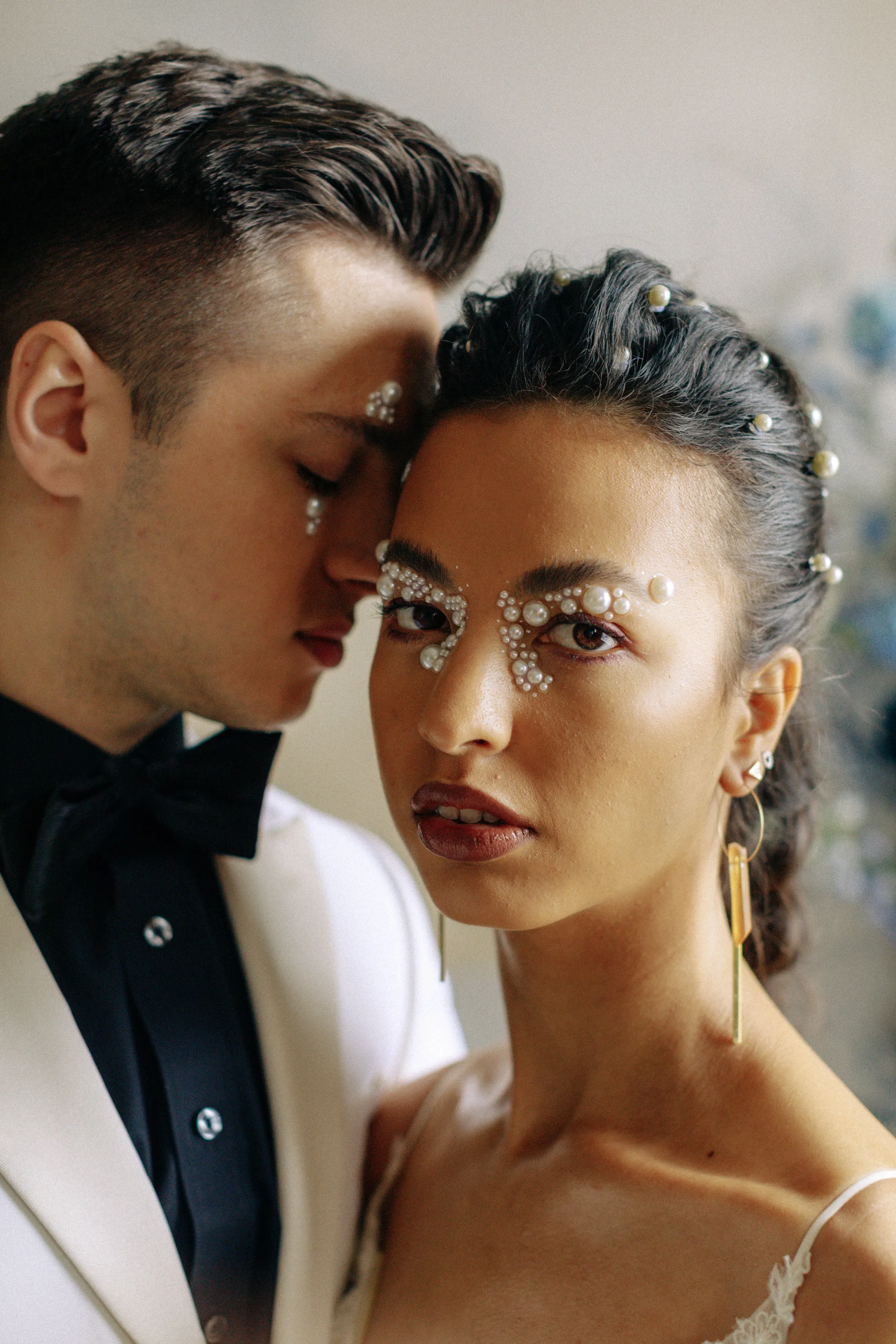 Crystal Hoop Earrings