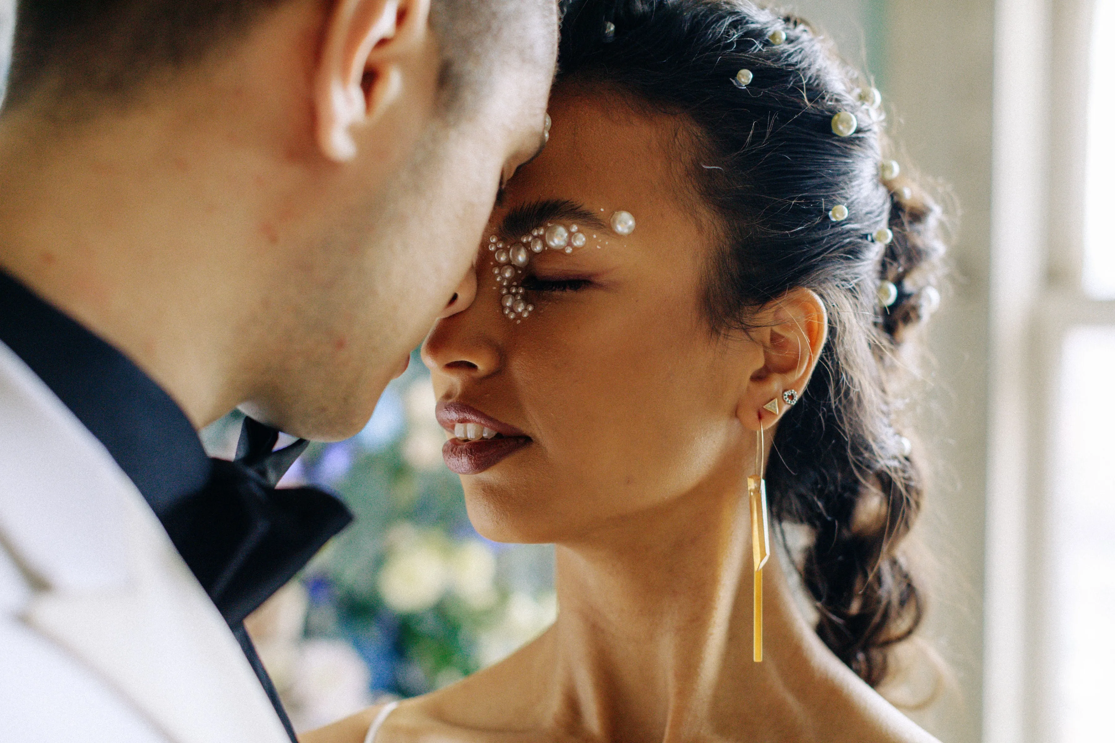 Crystal Hoop Earrings