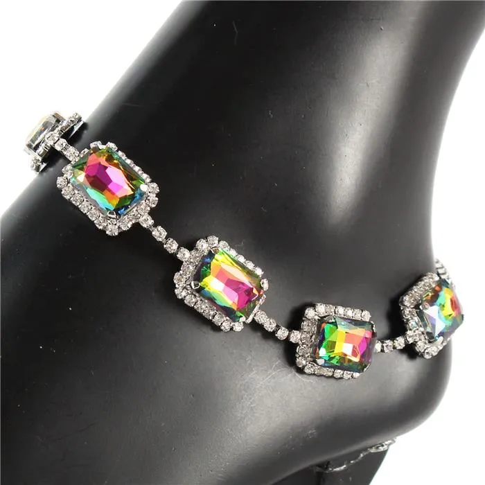 Crystal Rhinestone Anklet